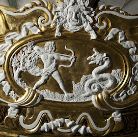 Riproduzione Affresco Stanza di Apollo