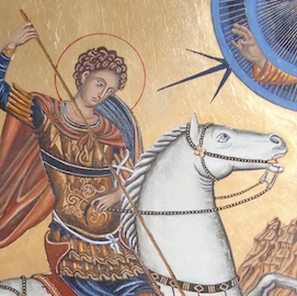Pietà, Icona eseguita su supporto ligneo e gesso 30x40 dipinta con tempera all'uovo e foglia d'oro, interpretazione da Carlo Crivelli - Thumbs